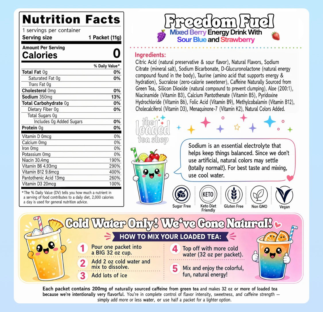 Freedom Fuel Loaded Tea