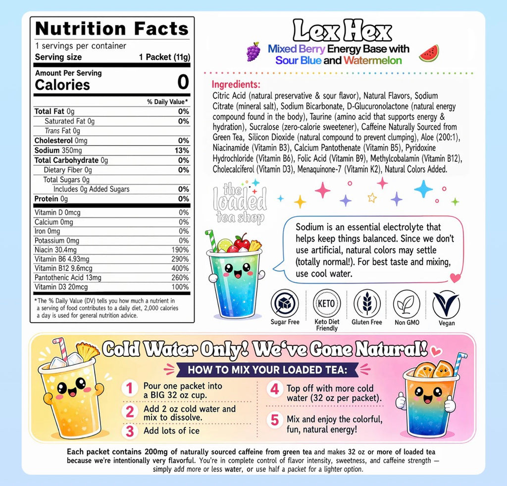 Lex Hex Loaded Tea