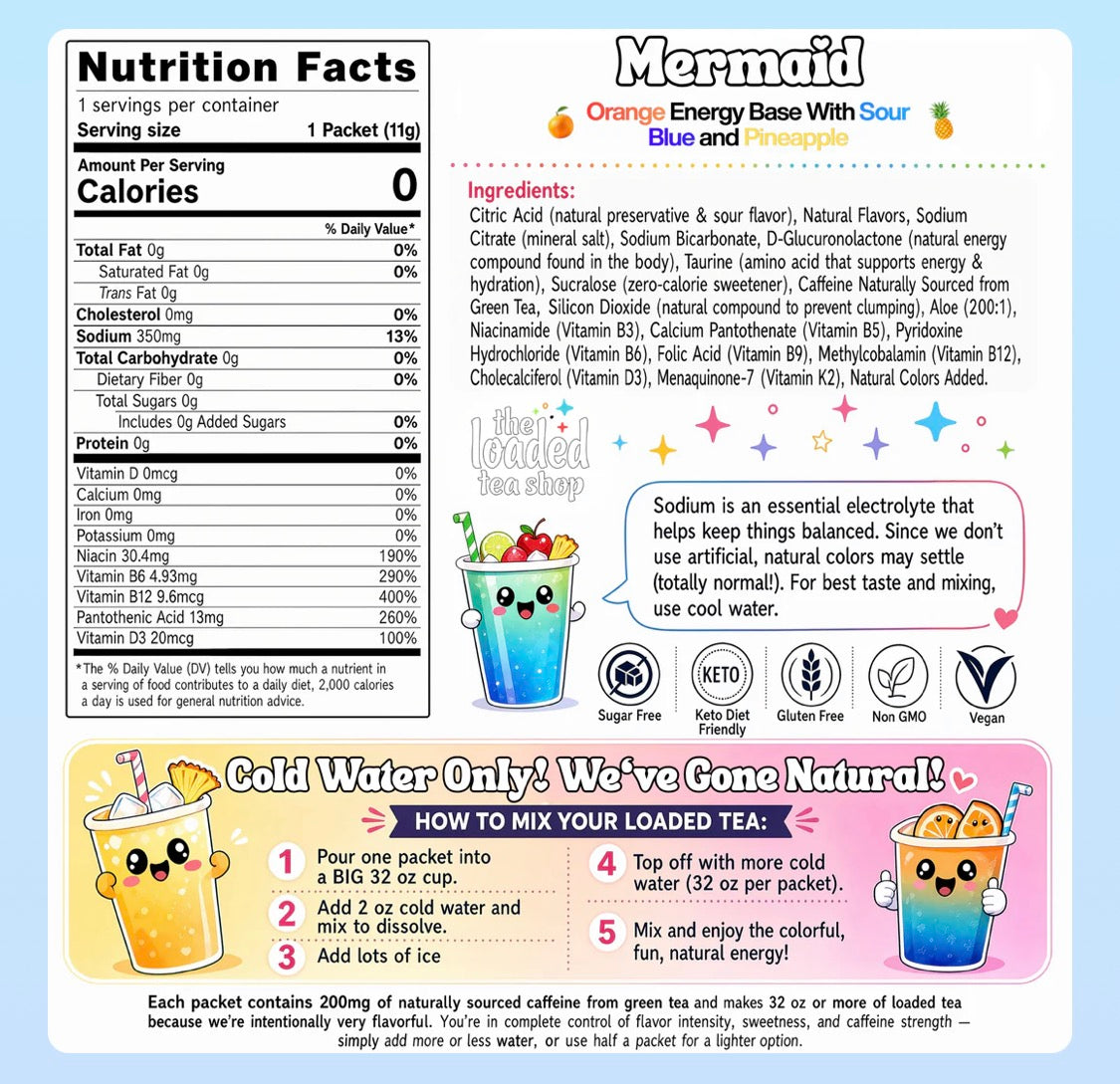 Mermaid Loaded Tea