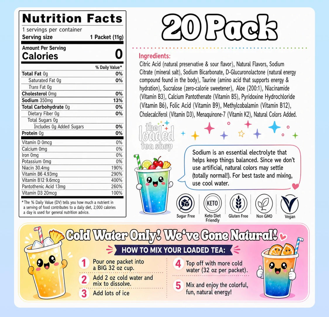 20 - Flavor Caffeine Free Bundle